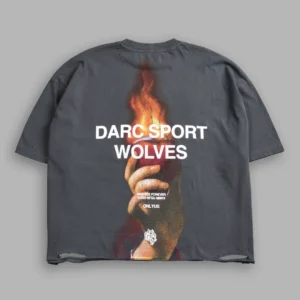 SANGRADO DISTRESSED GRUNGE "BOX CUT" TEE
