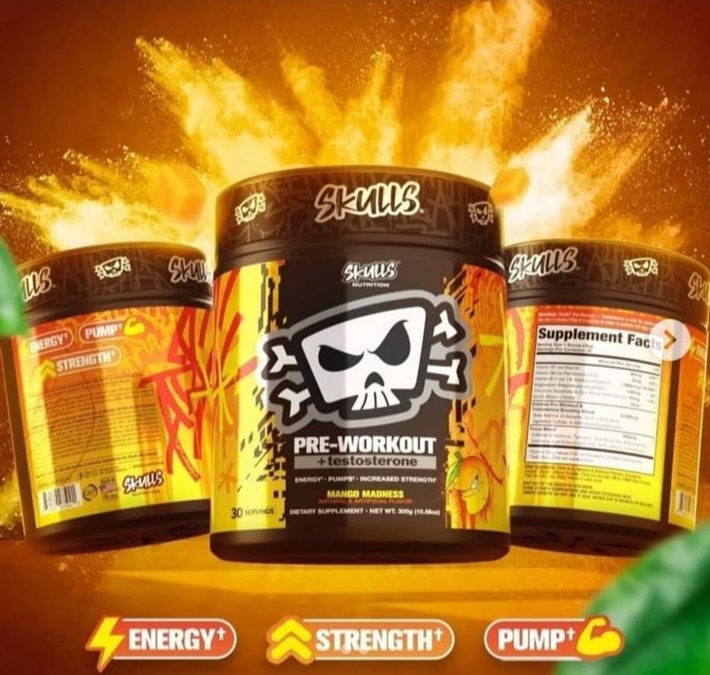 SKULLS PRE + TESTO