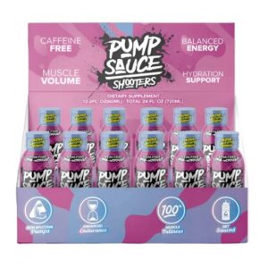 PUMP SAUCE CAJA SHOOTERS 12 PZ