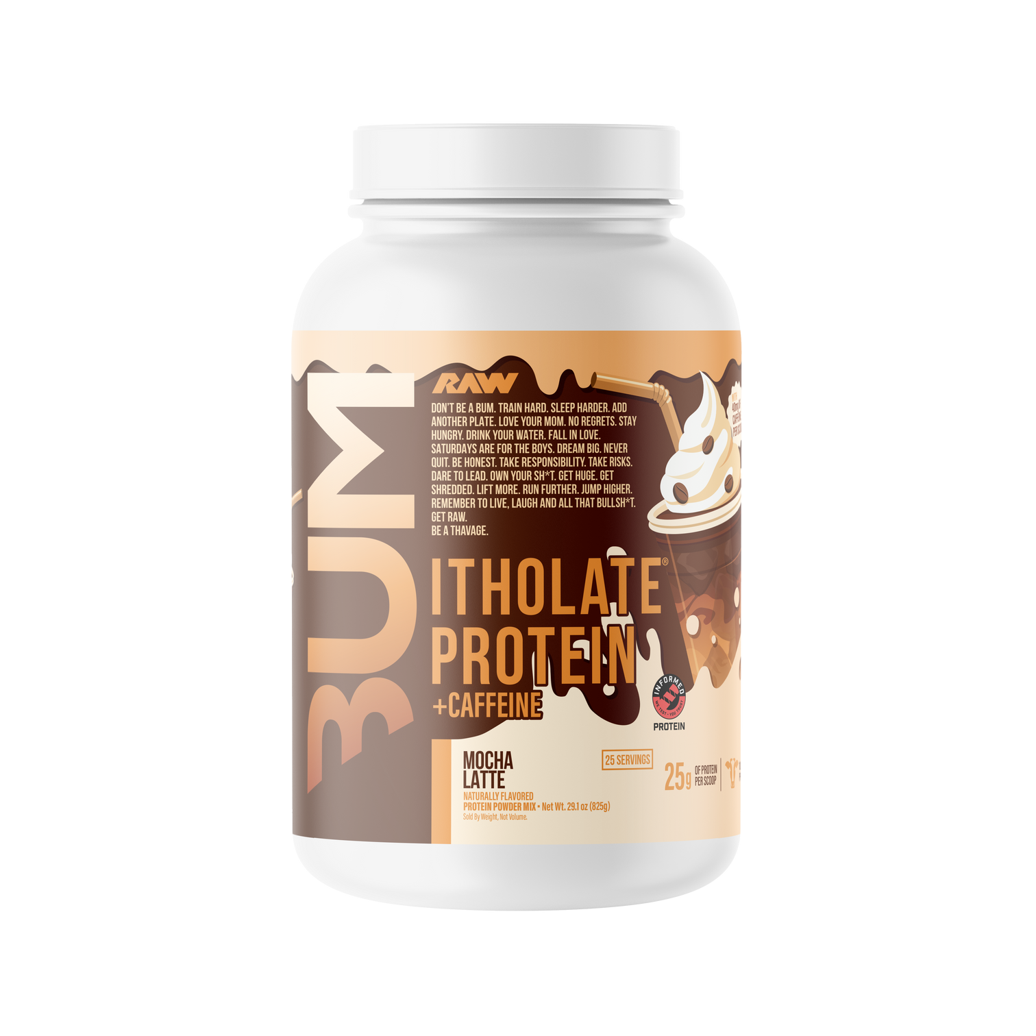 RAW CBUM ITHOLATE 25 SERV