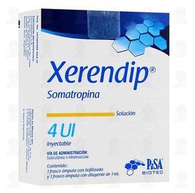 XERENDIP SOMATROPINA 4 UI