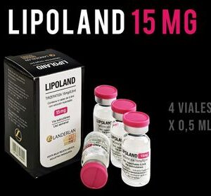 LANDERLAN LIPOLAND TIRZEPATIDA 4 VIALES DE 15 MG/0.5 ML